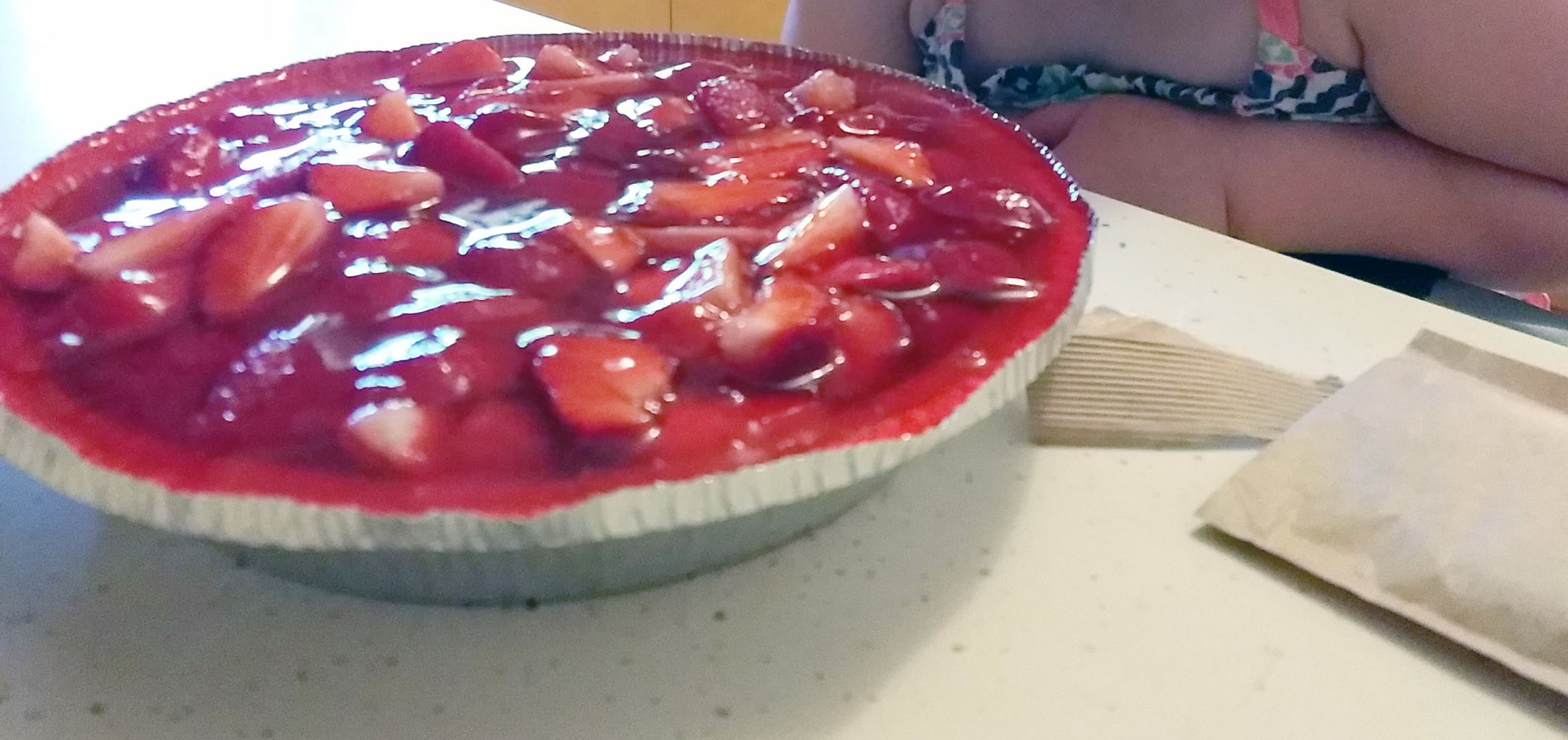 Strawberry pie